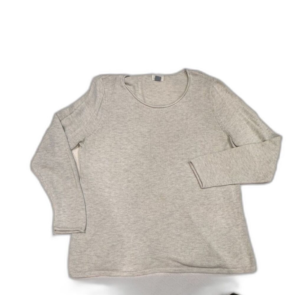Old Navy Rollneck Sweater Cream Gray Size XL